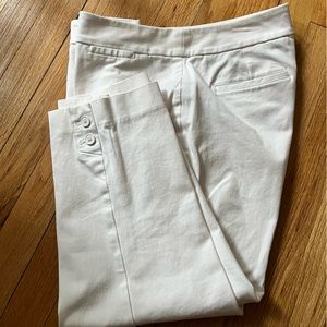 Talbots Petites Curvy cropped pant 8P